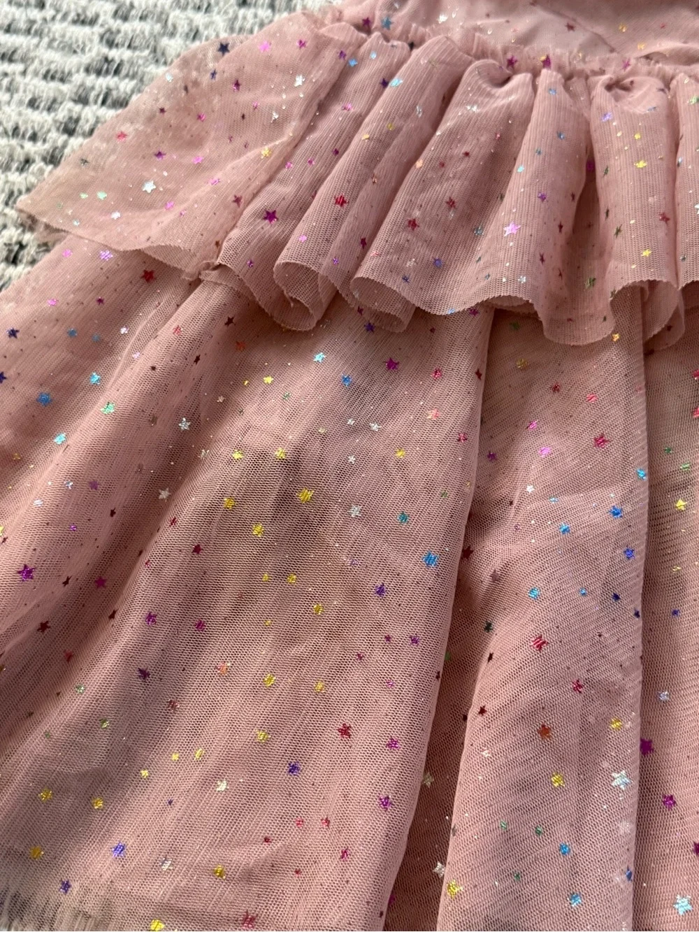 Konges Slojd Tulle Dress with Sparkle Details Size 2